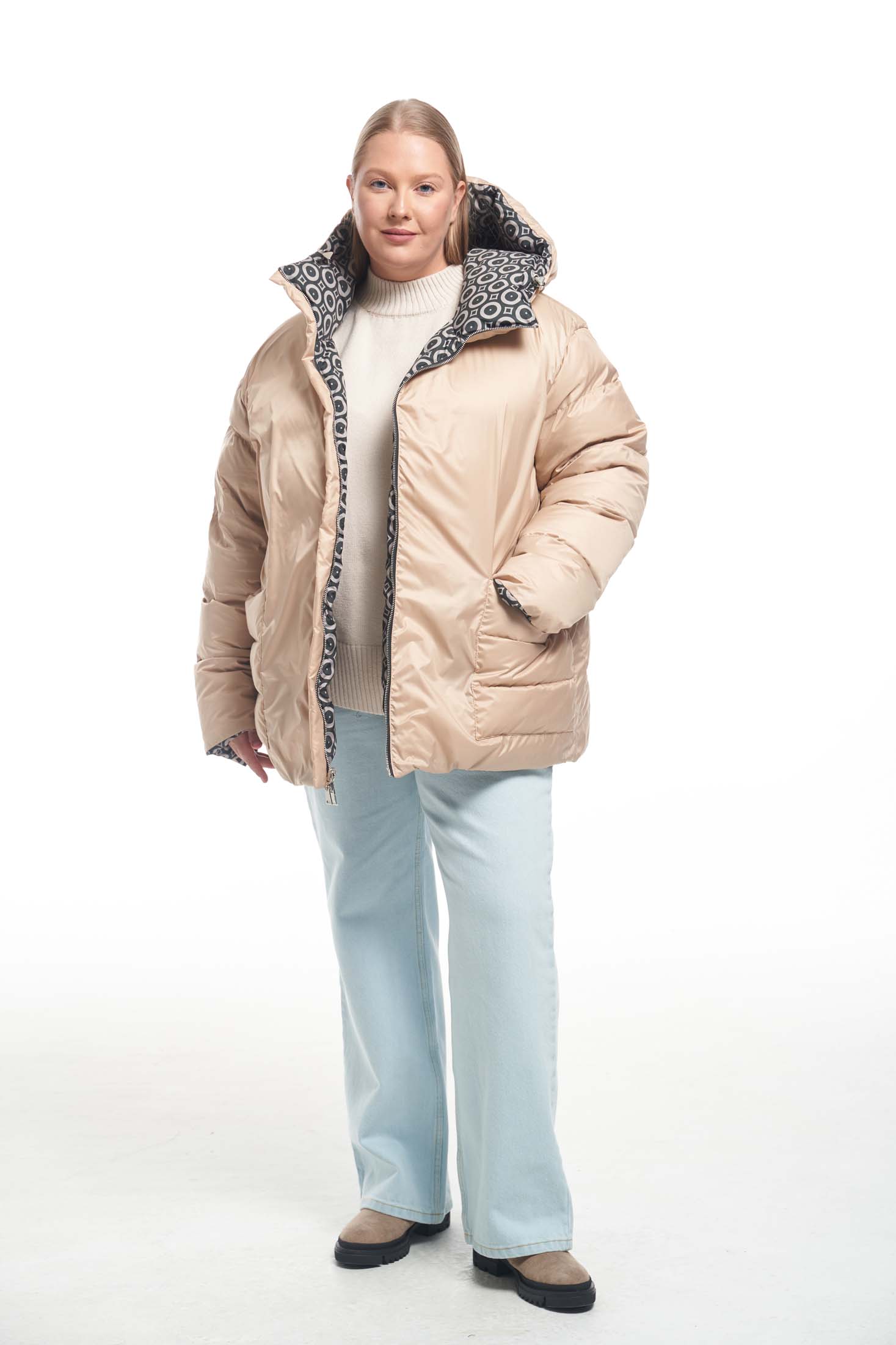 Пуховик двусторонний DIMOND