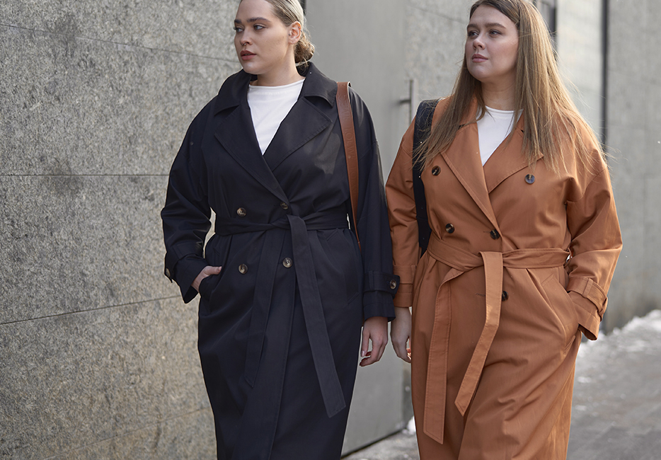 Какой тренч выбрать на весну для дам с формами?